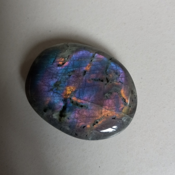 Magical Sunset Flash Labradorite Palmstone!!!!! - Picture 5 of 12